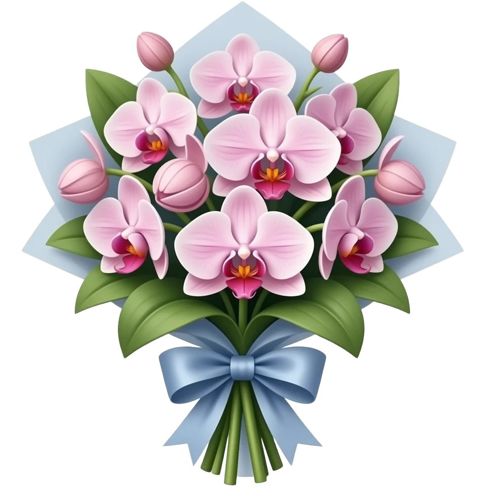 Orchid beautiful flower showing elegance bouquet another colour emoji