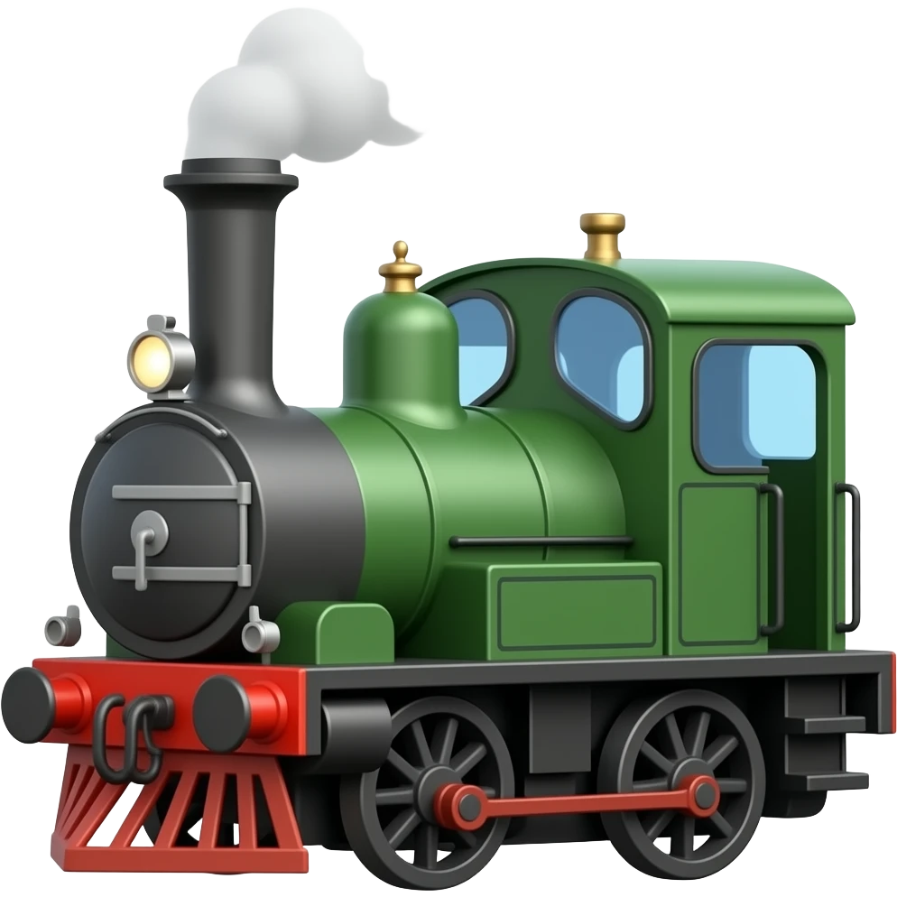 the tram  engine name is toby emoji