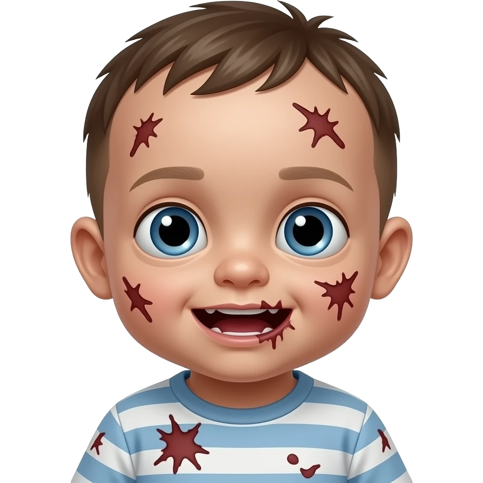 Zombie baby emoji