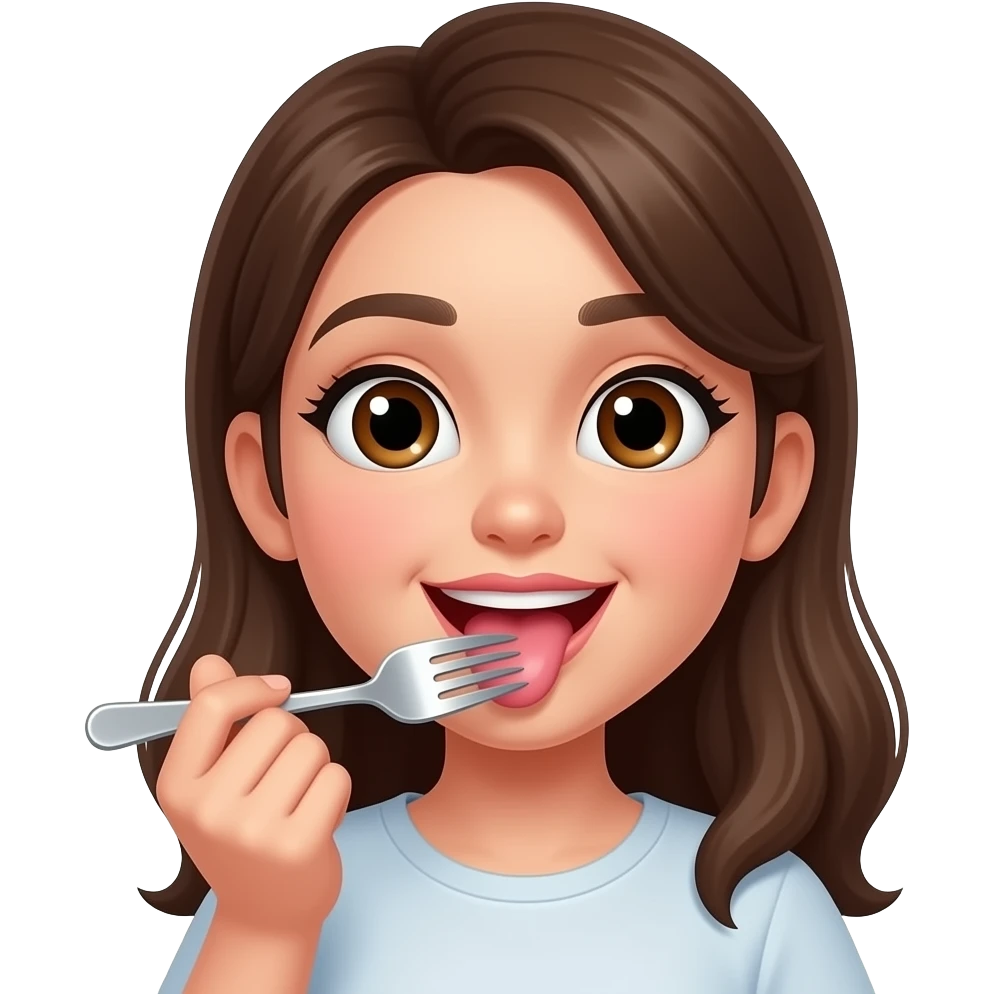 Eatiing a girls pussy emoji