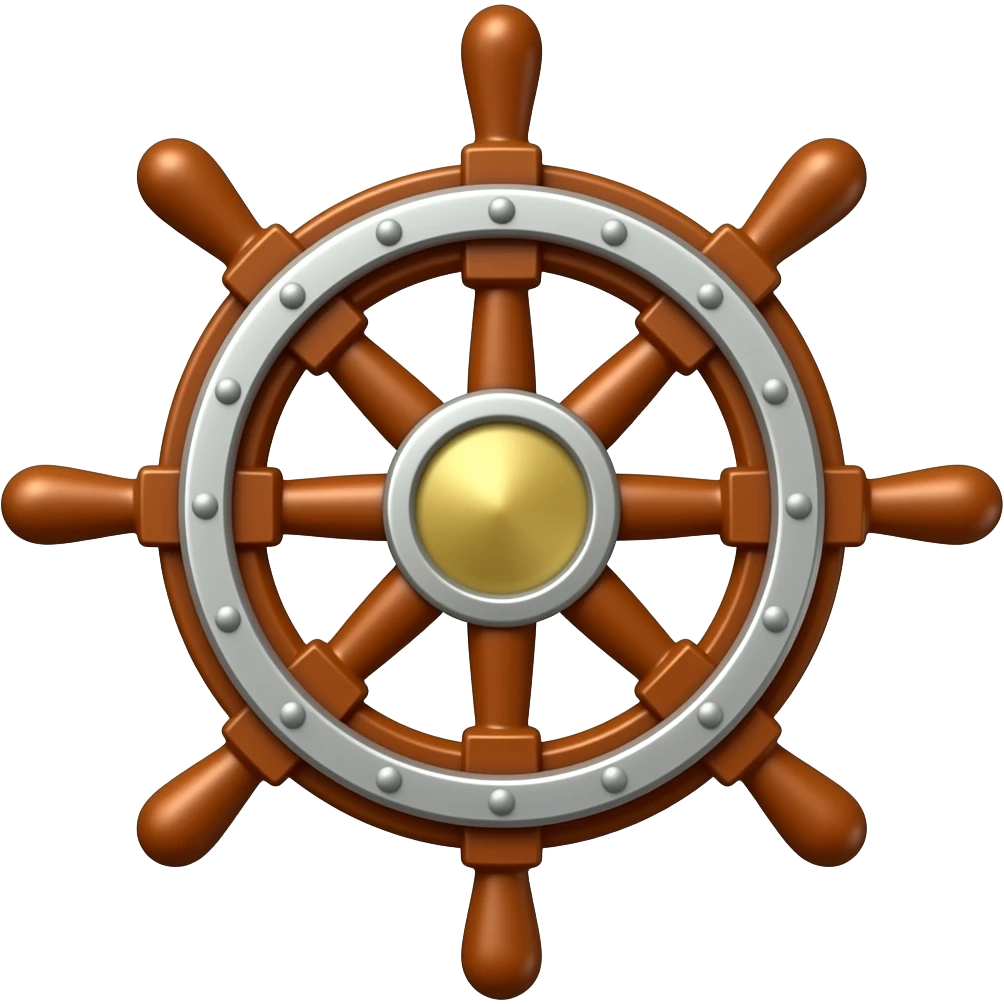 ship  steering_wheel_1 emoji
