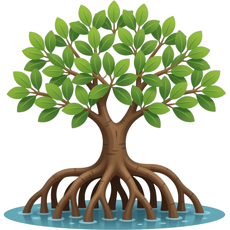 Mangrove emoji
