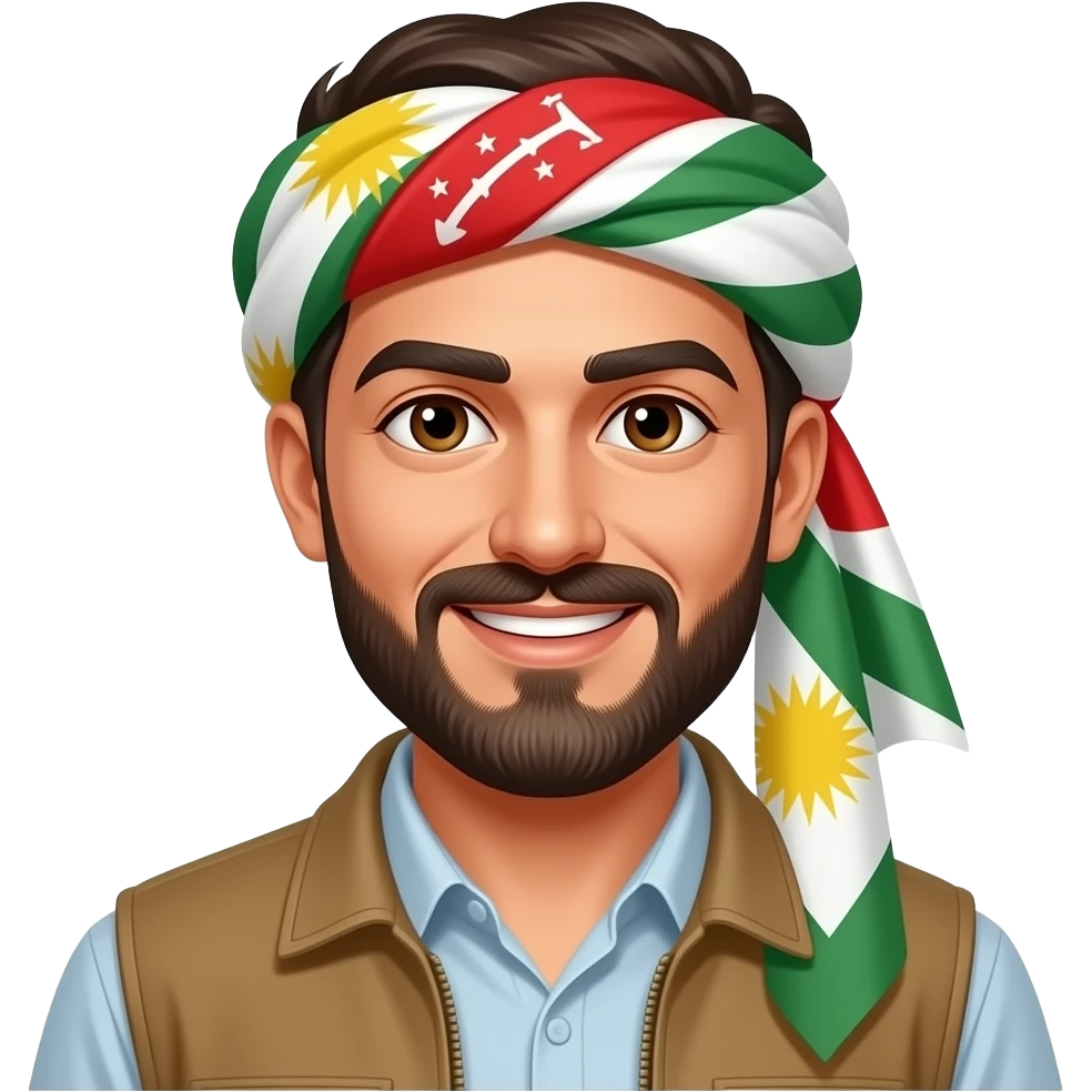 MAN KURDISH LOVE emoji