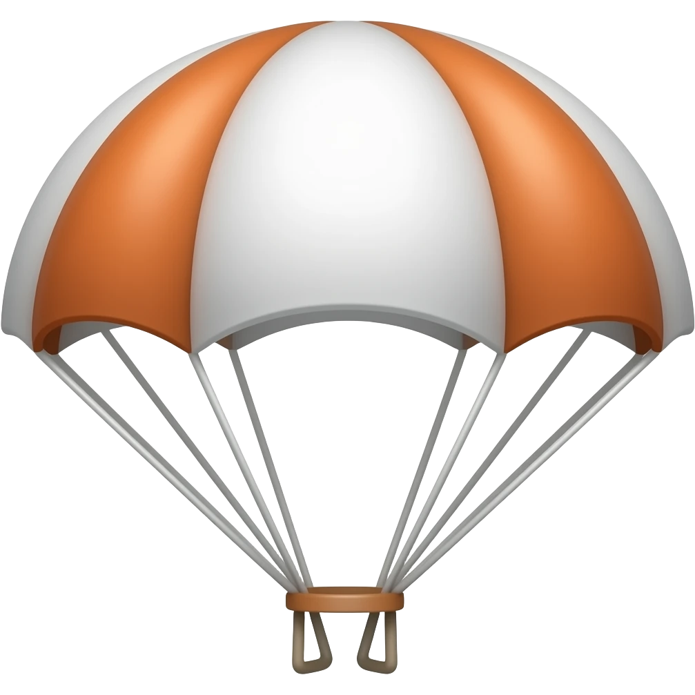 parashute with 2 slot emoji