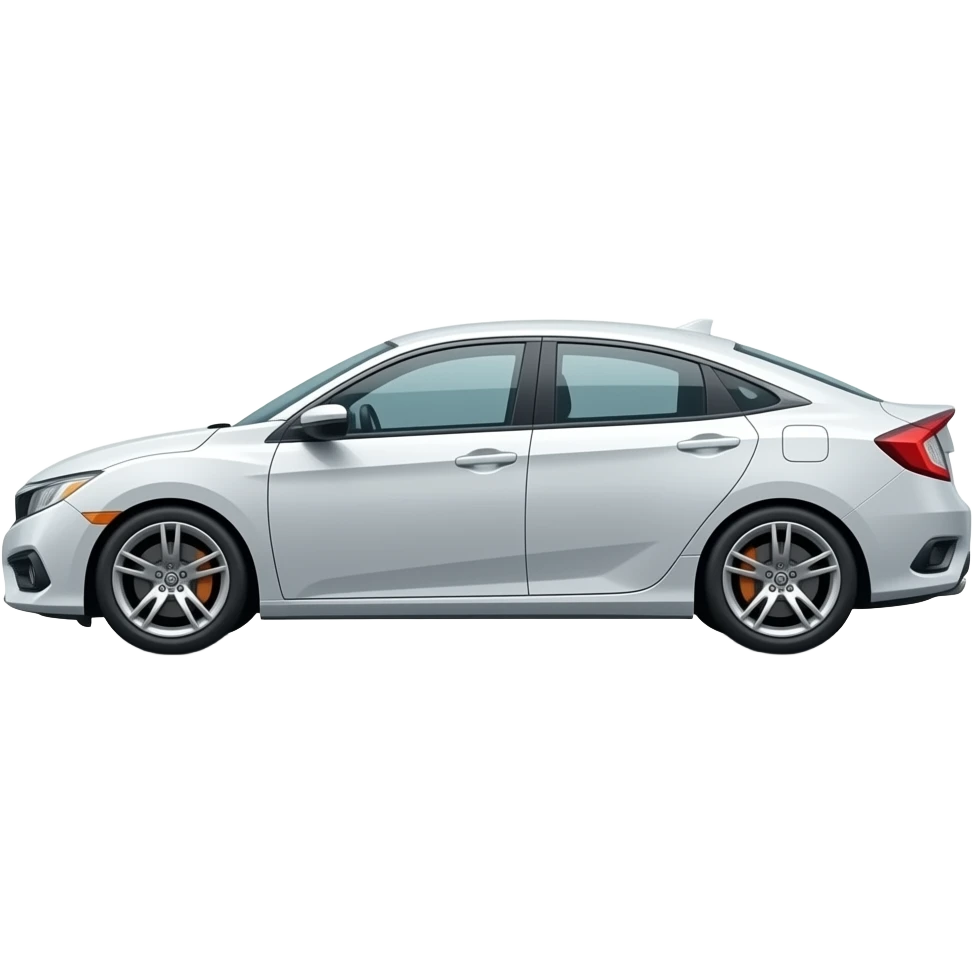 vechicle side view full car emoji