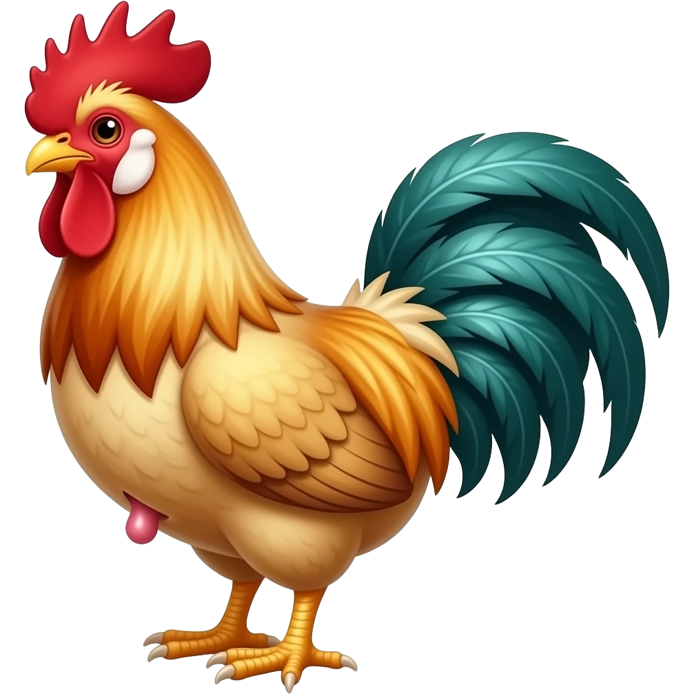 Cock with a boner emoji