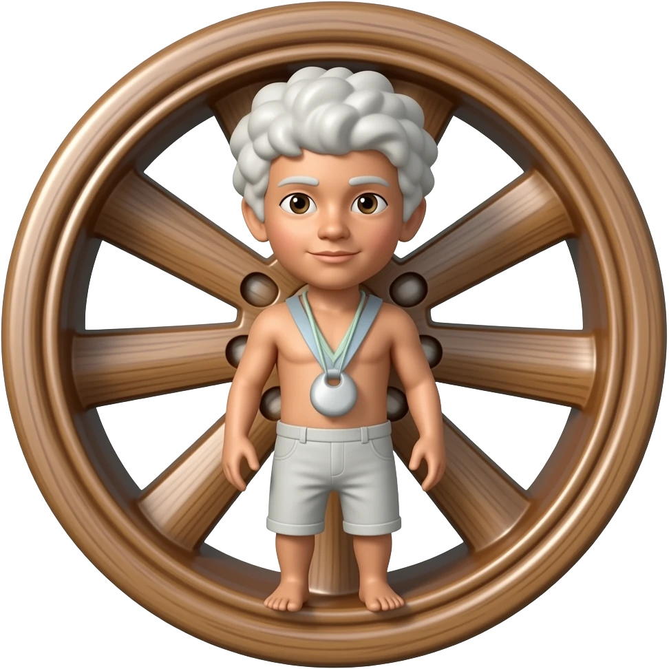 Mahoraga adapting wheel emoji