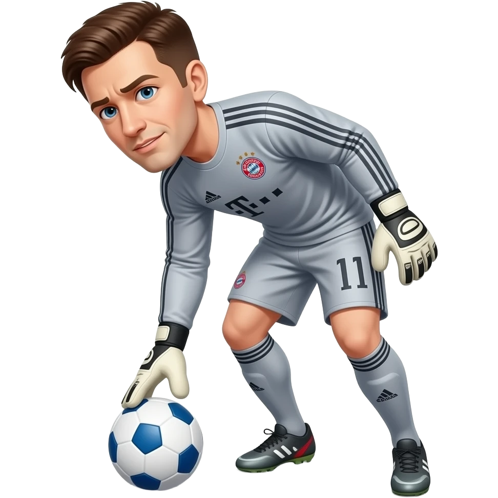 Torwart von fc bayern münchen verletzt sich emoji