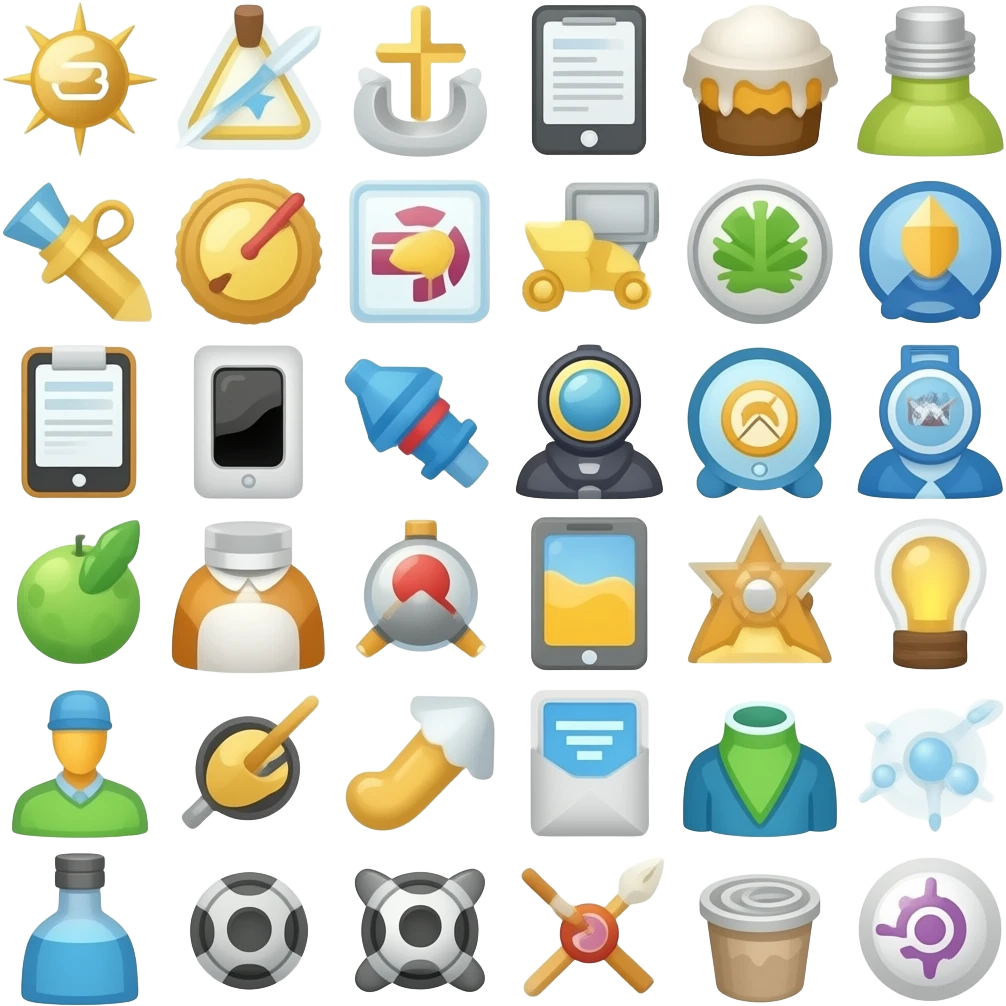 200 diffrent types of tranins emoji