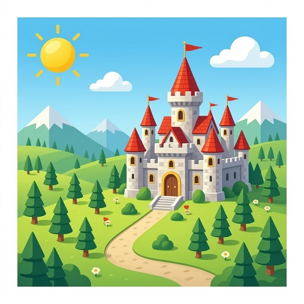 medieval kingdom layout emoji