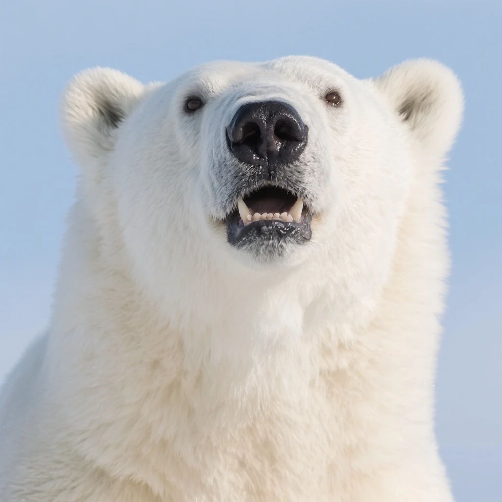 Polar bear emoji
