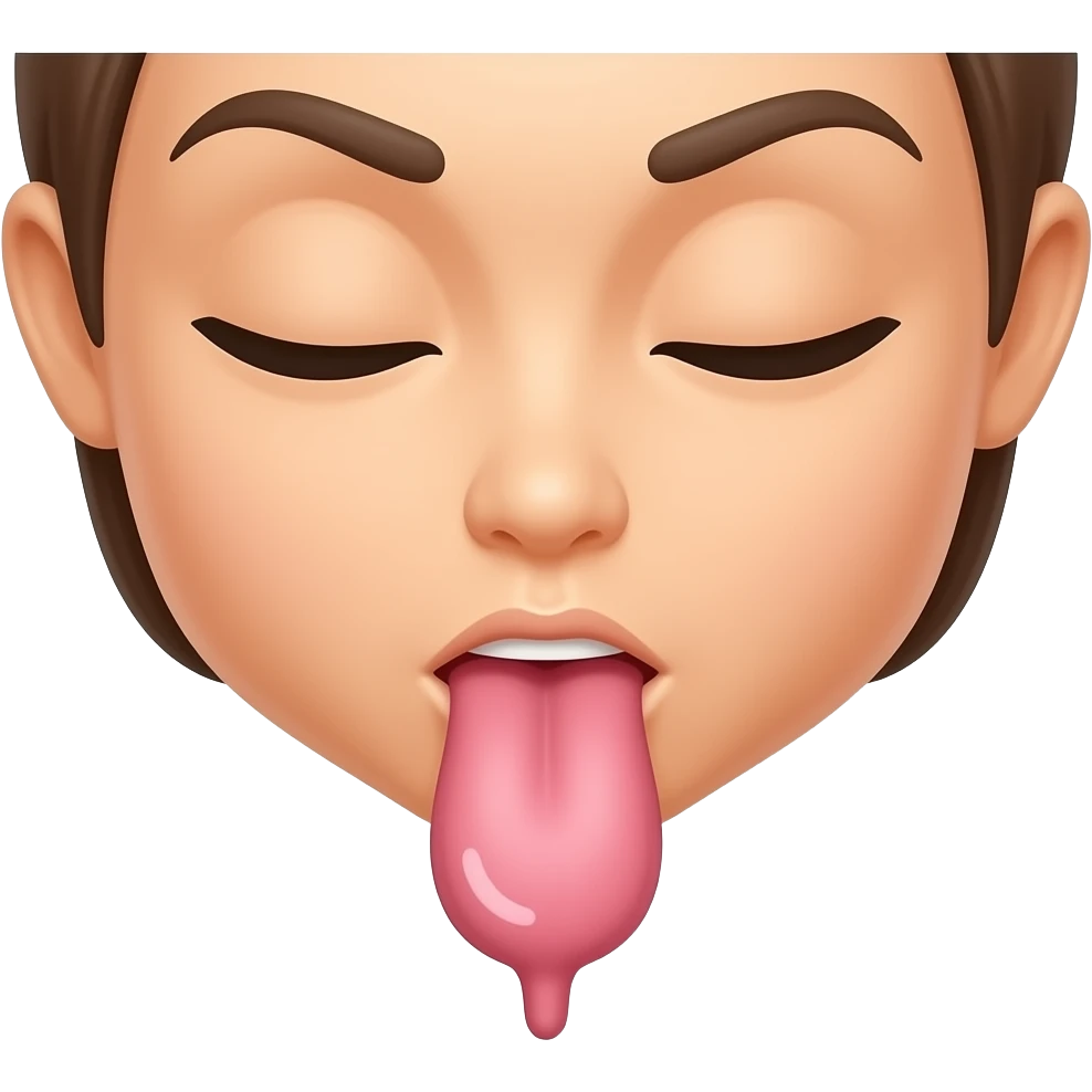 Eating wifes vagina emoji