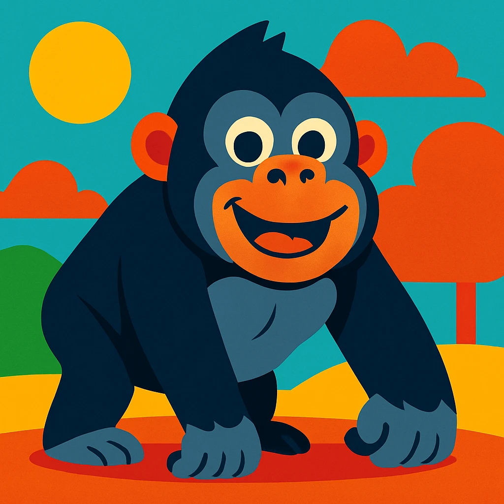 Gorilla emoji