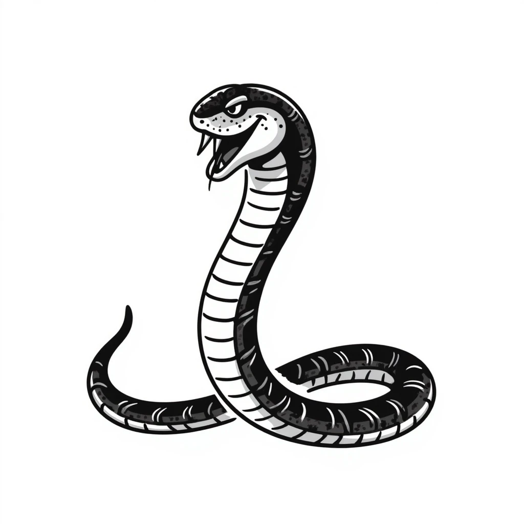 King cobra emoji