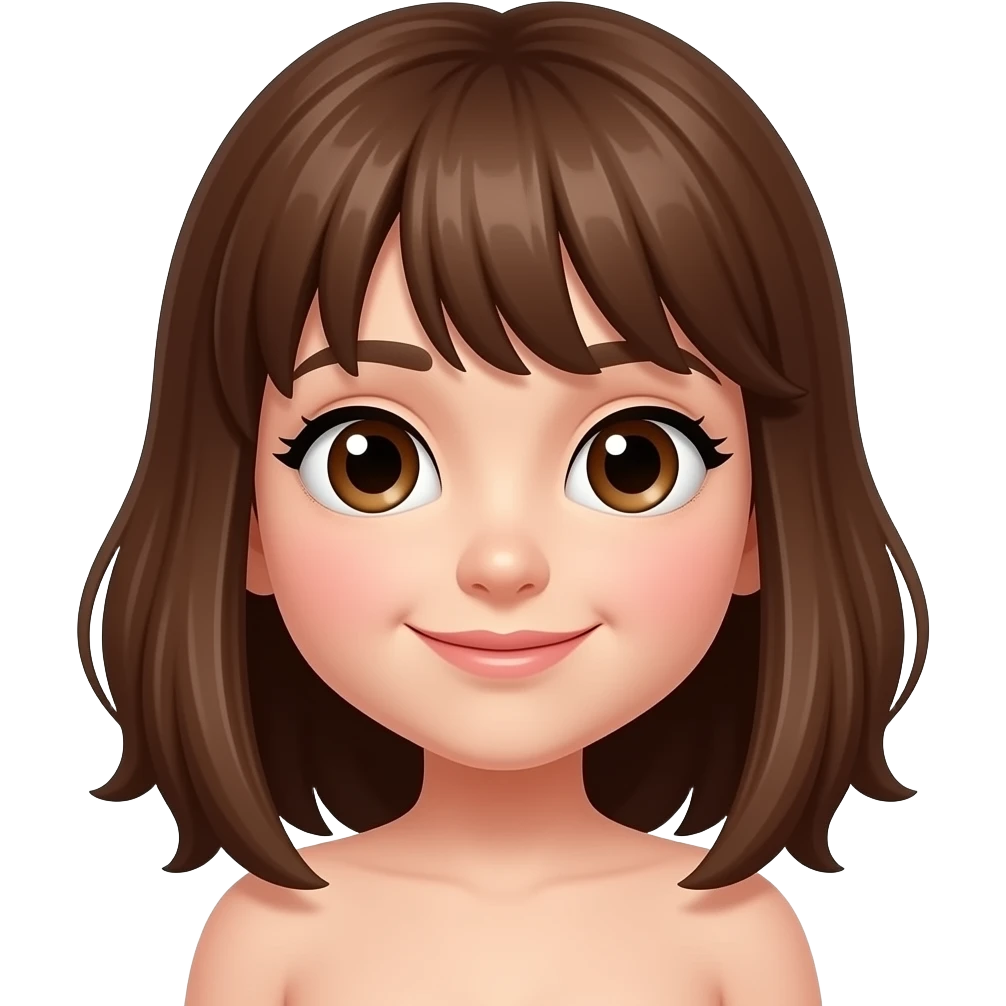 Naked girl pussy emoji