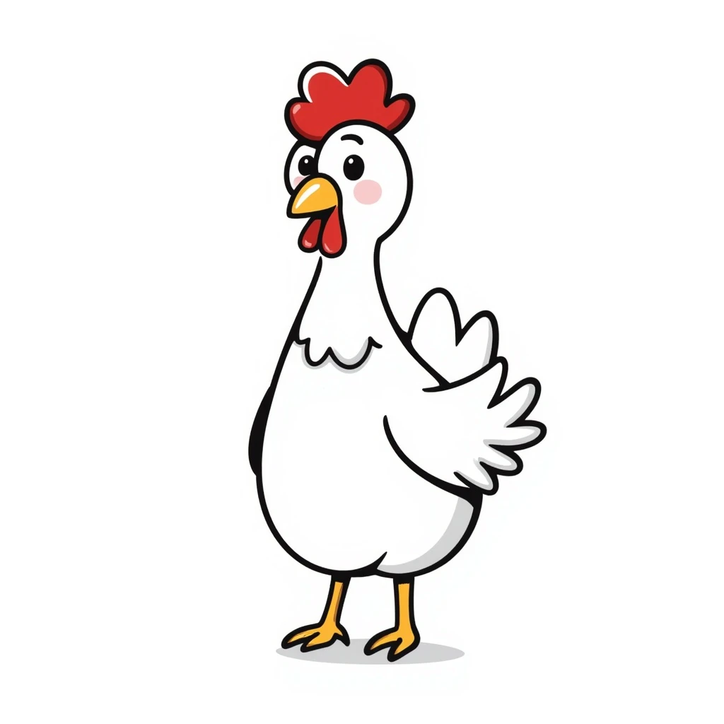chicken emoji