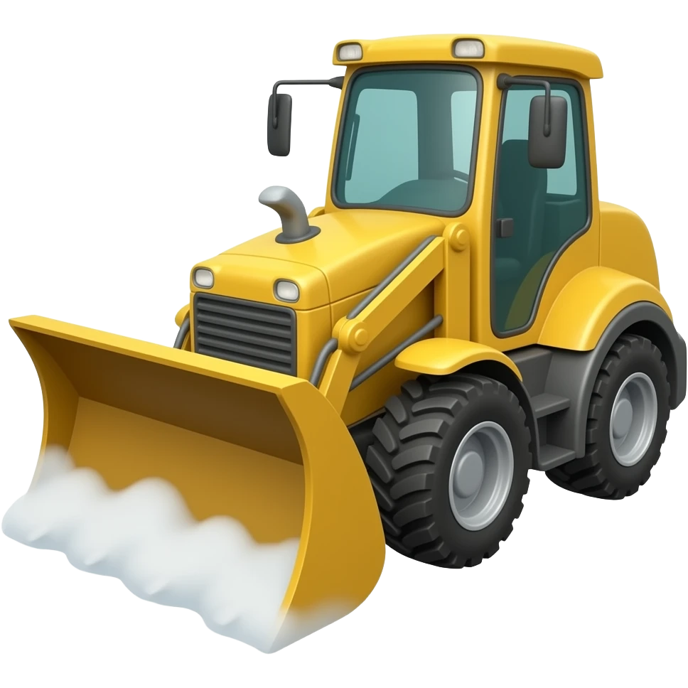 snow plow emoji
