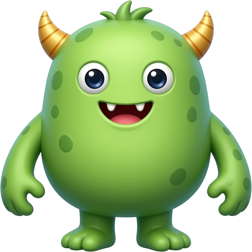 cute monster emoji