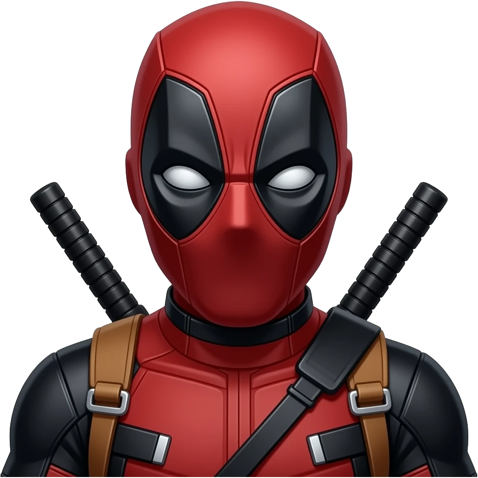 Deadpool from Heroes and Villains emoji