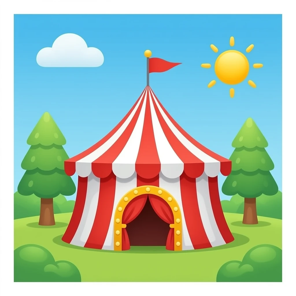 circus house emoji