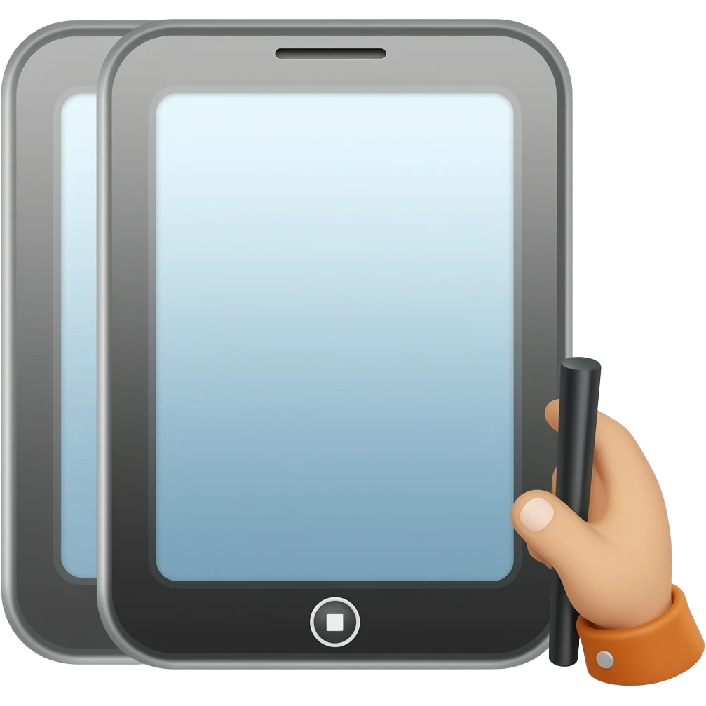 A tablet emoji