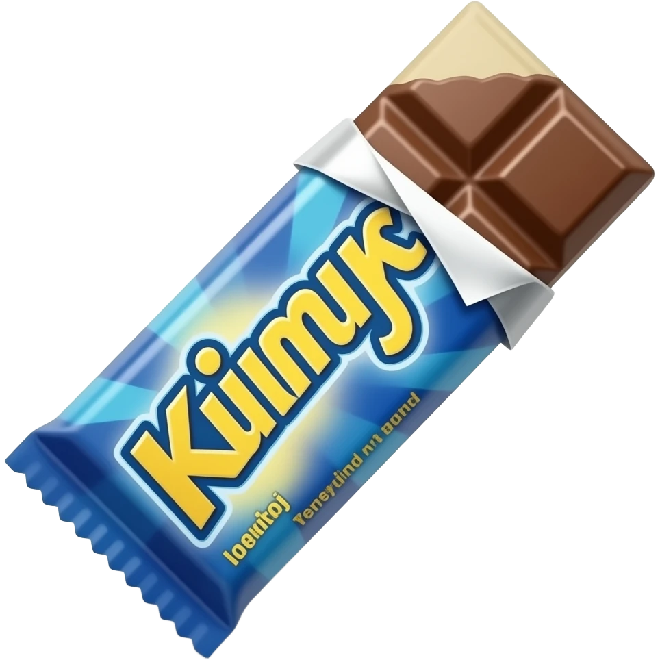 KvikkLunsj-sjokolade-bar emoji