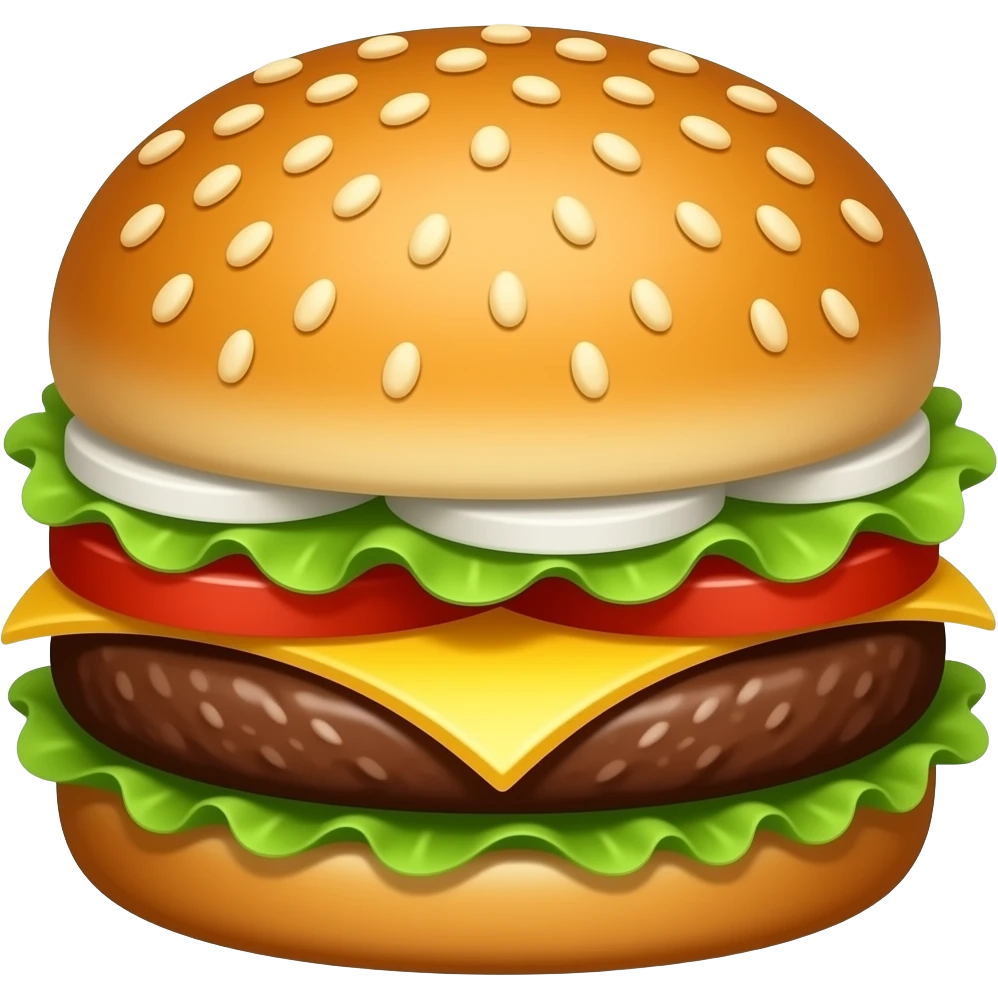 hamburguer with potatoes emoji