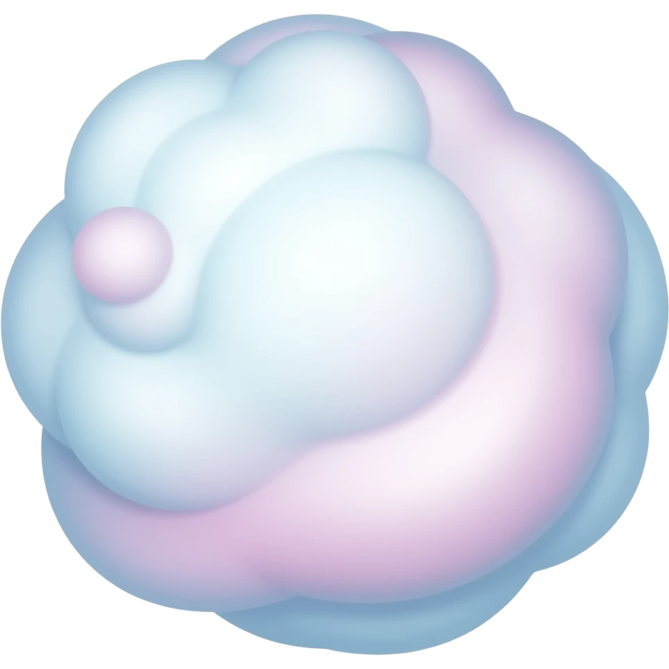Cotton candy emoji