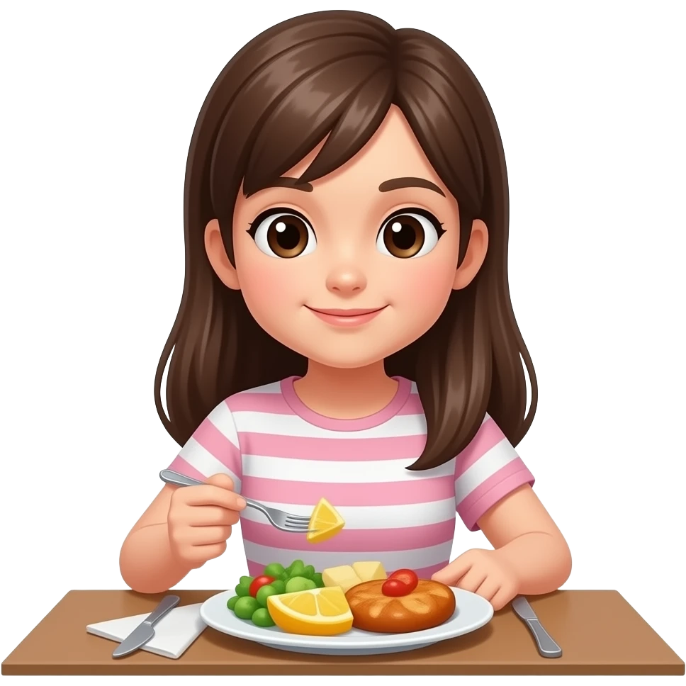 girl dinner emoji