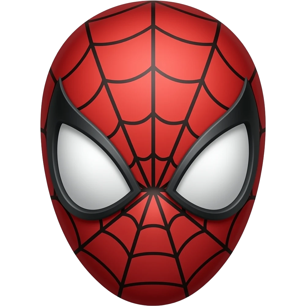 Spider man logo emoji