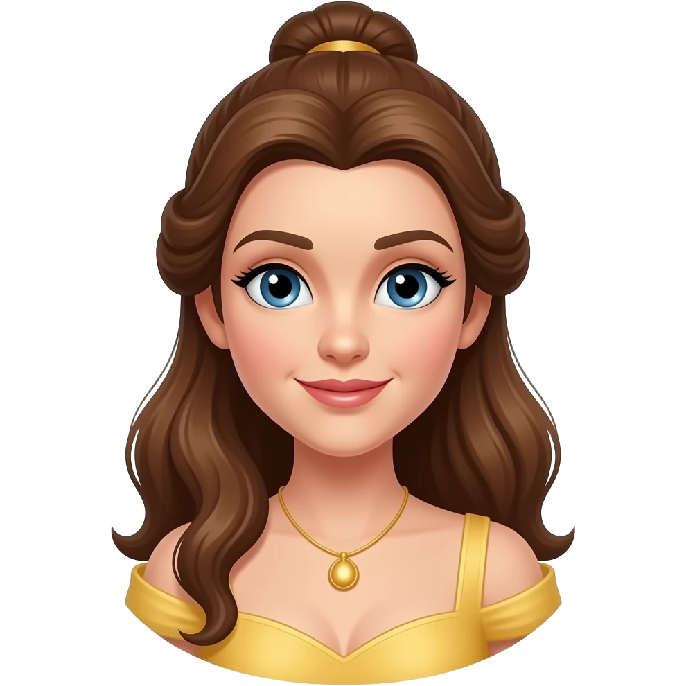 La bella y la bestia emoji