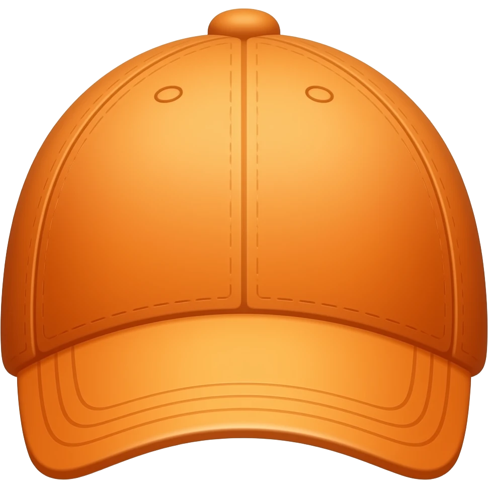 Orange cap emoji