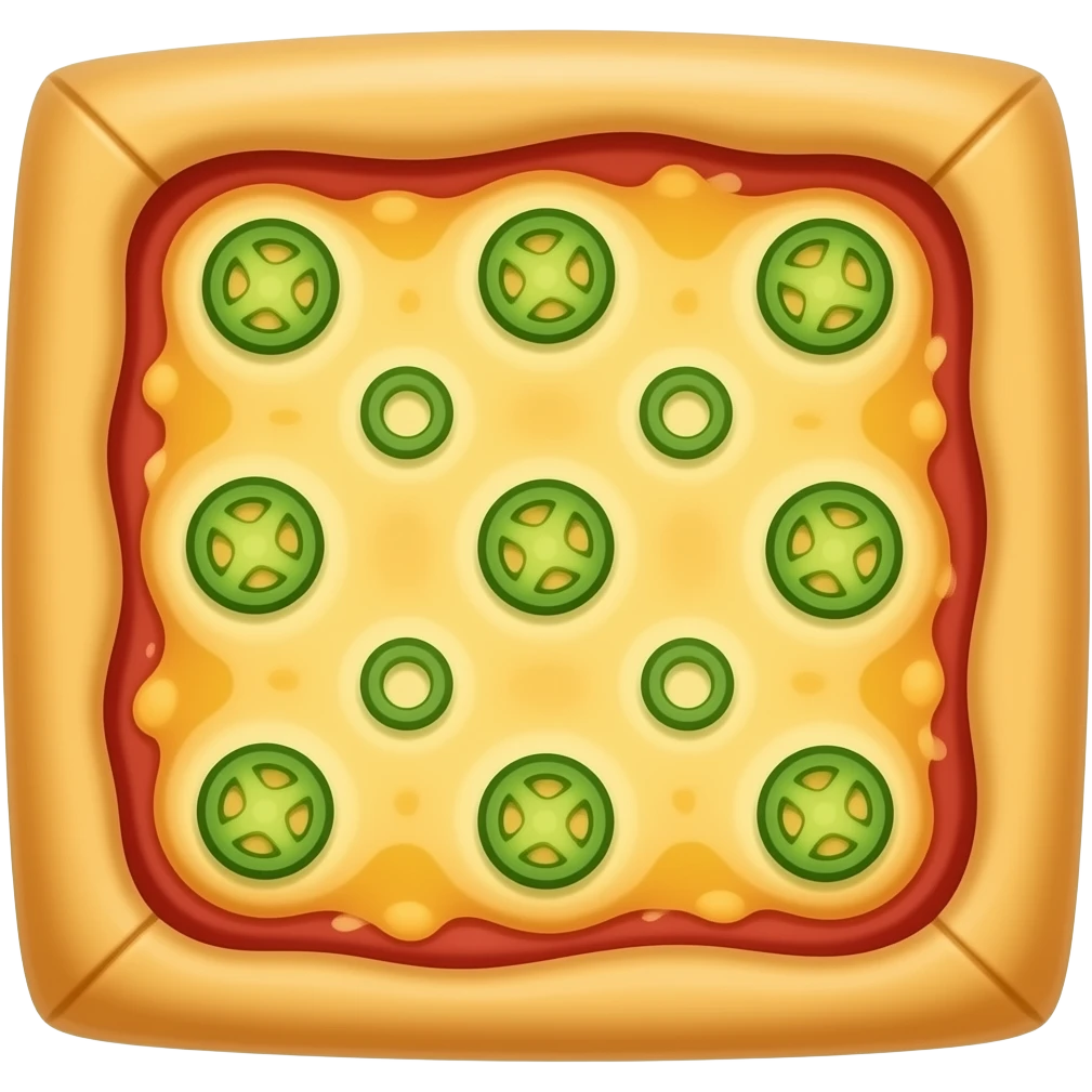 jalapino bits coverd inside pizza daugh square emoji