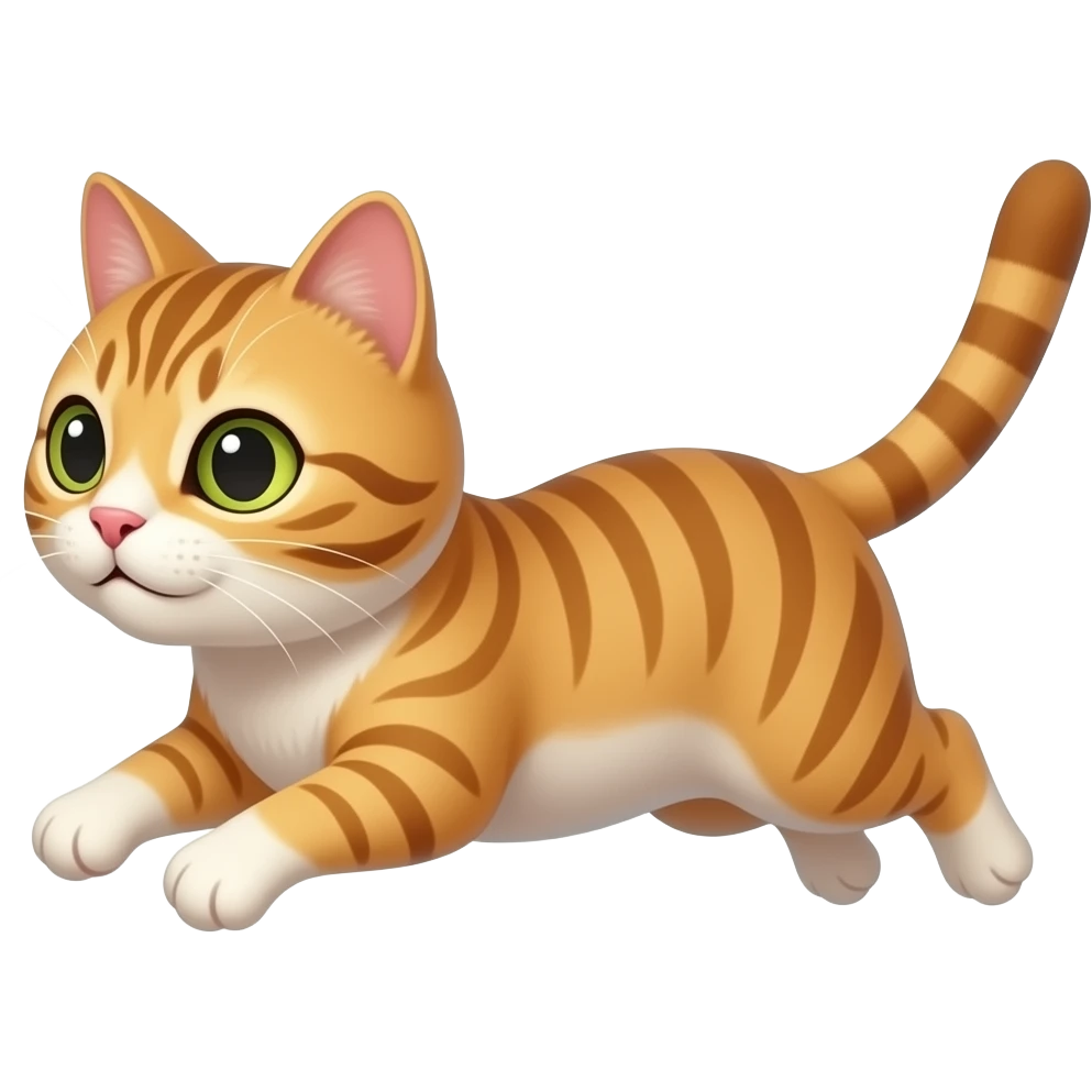 En flygande katt emoji