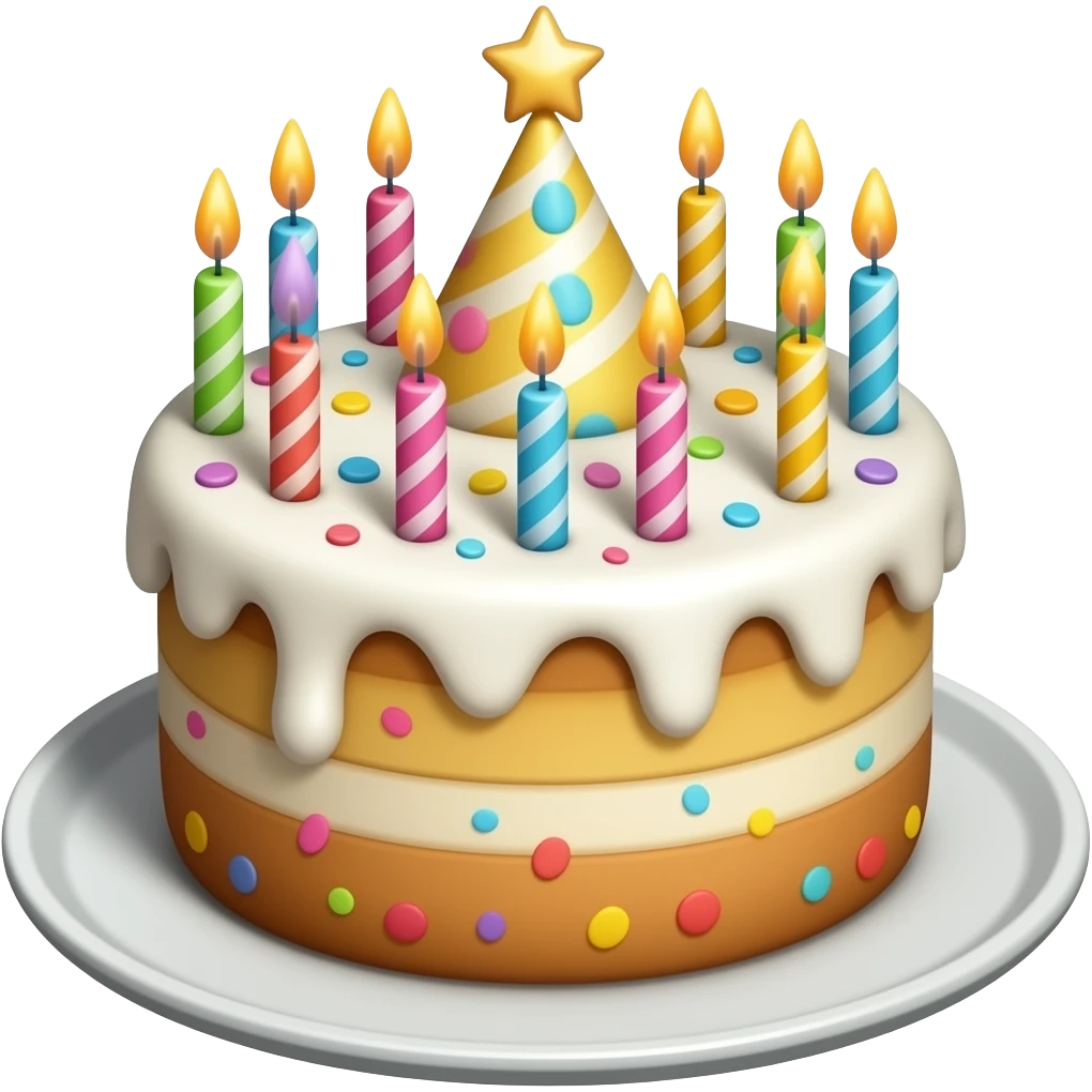 faire emoji avec anniversaire gateau emoji