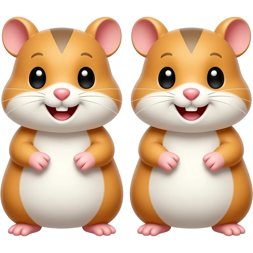 Happy Hamsters #1-2 emoji