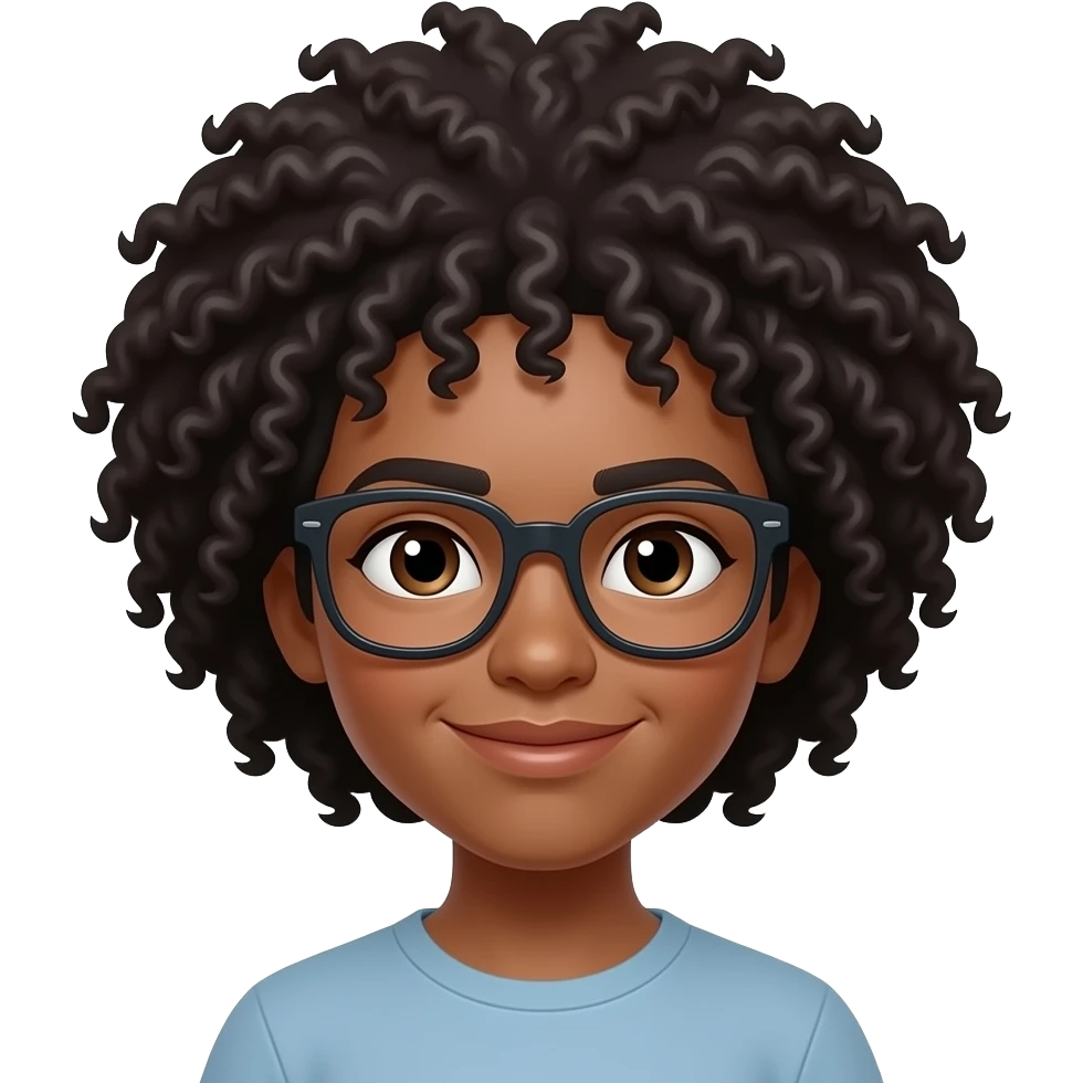 Afro emoji