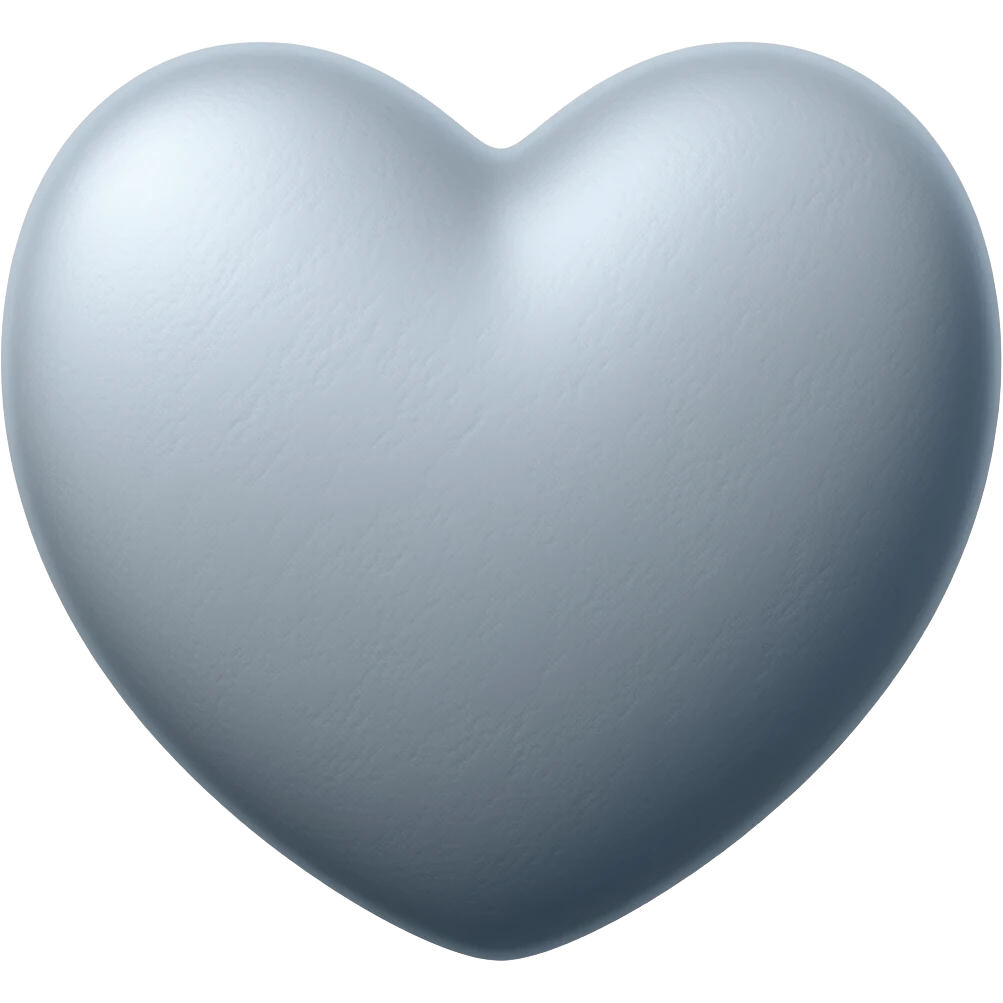 Corazón de piedra emoji