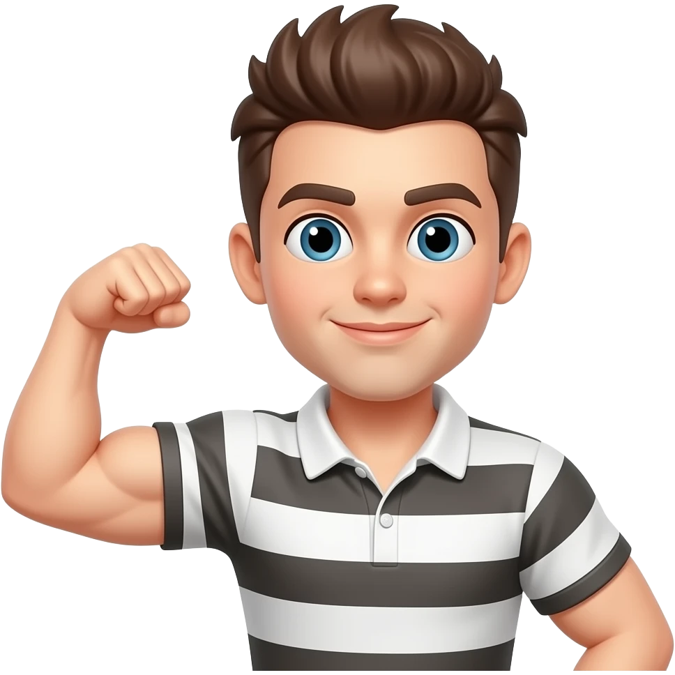 Make this the other way: 💪 emoji