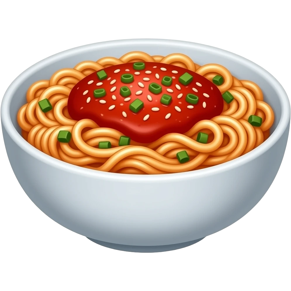Buldak spicy noodles emoji