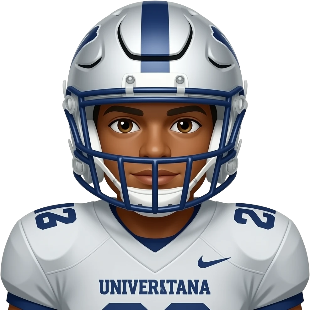 University of Montana Quarterback emoji emoji