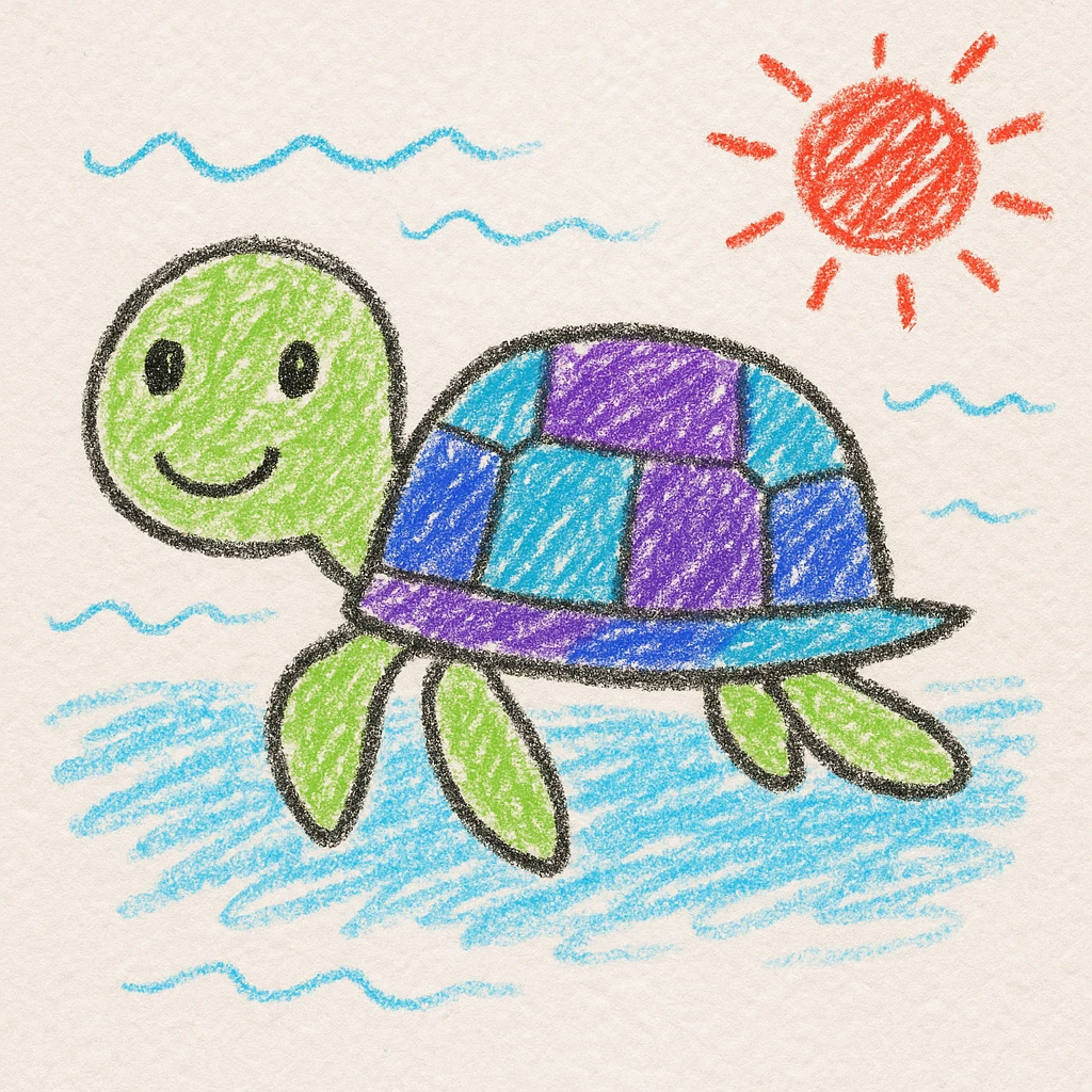 Sea turtle emoji
