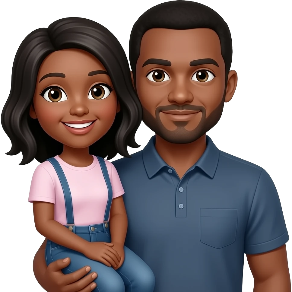 Apple emoji Black woman sitting on black man’s lap emoji