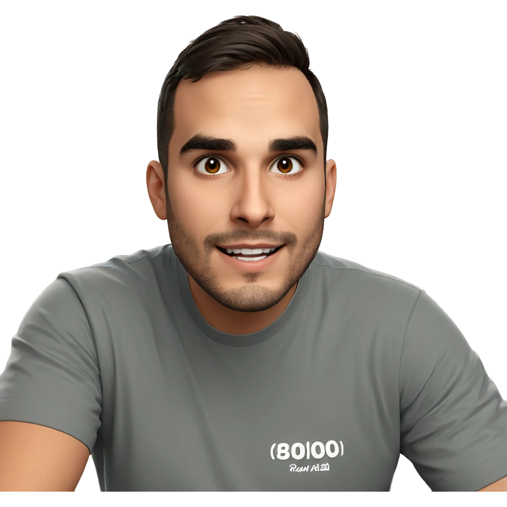 smiling boy in t-shirt emoji