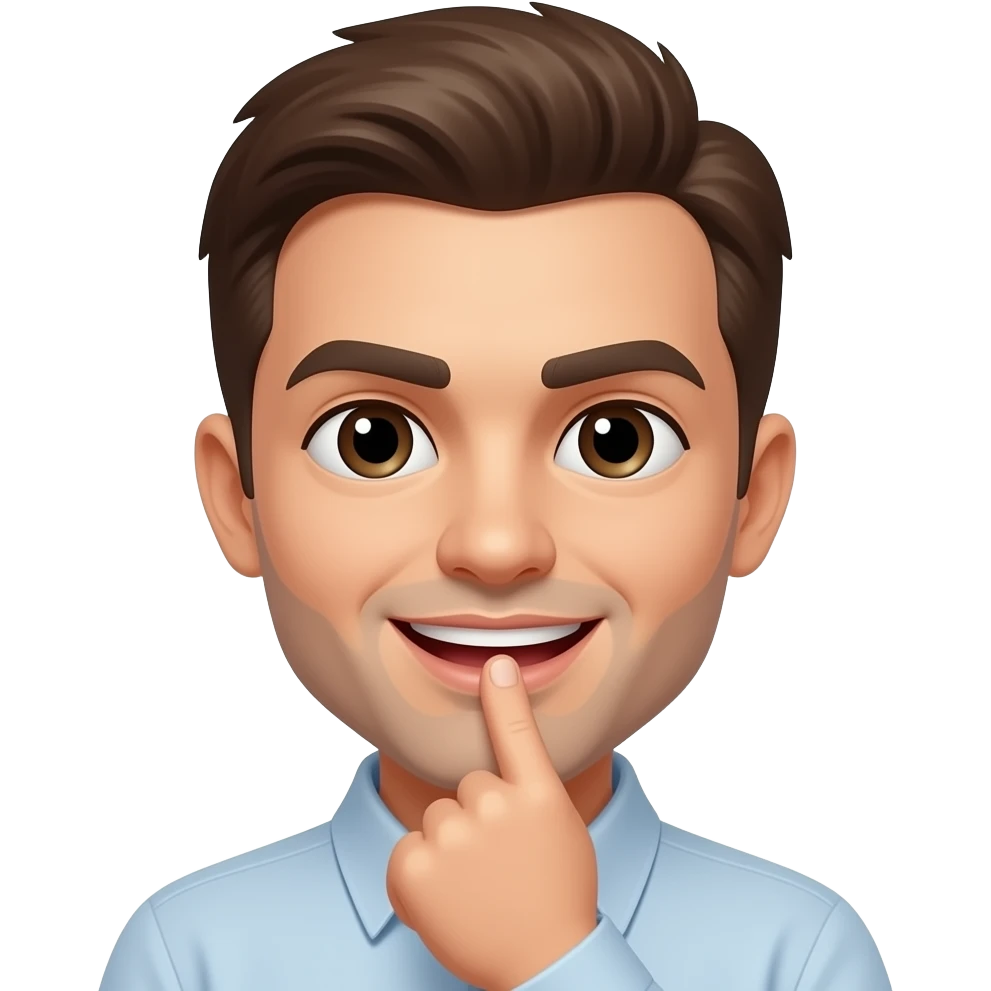 Généré une bouche qui suce son pouce emoji