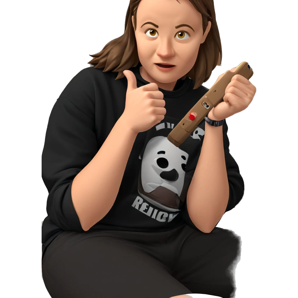 brown haired boy thumbs up emoji