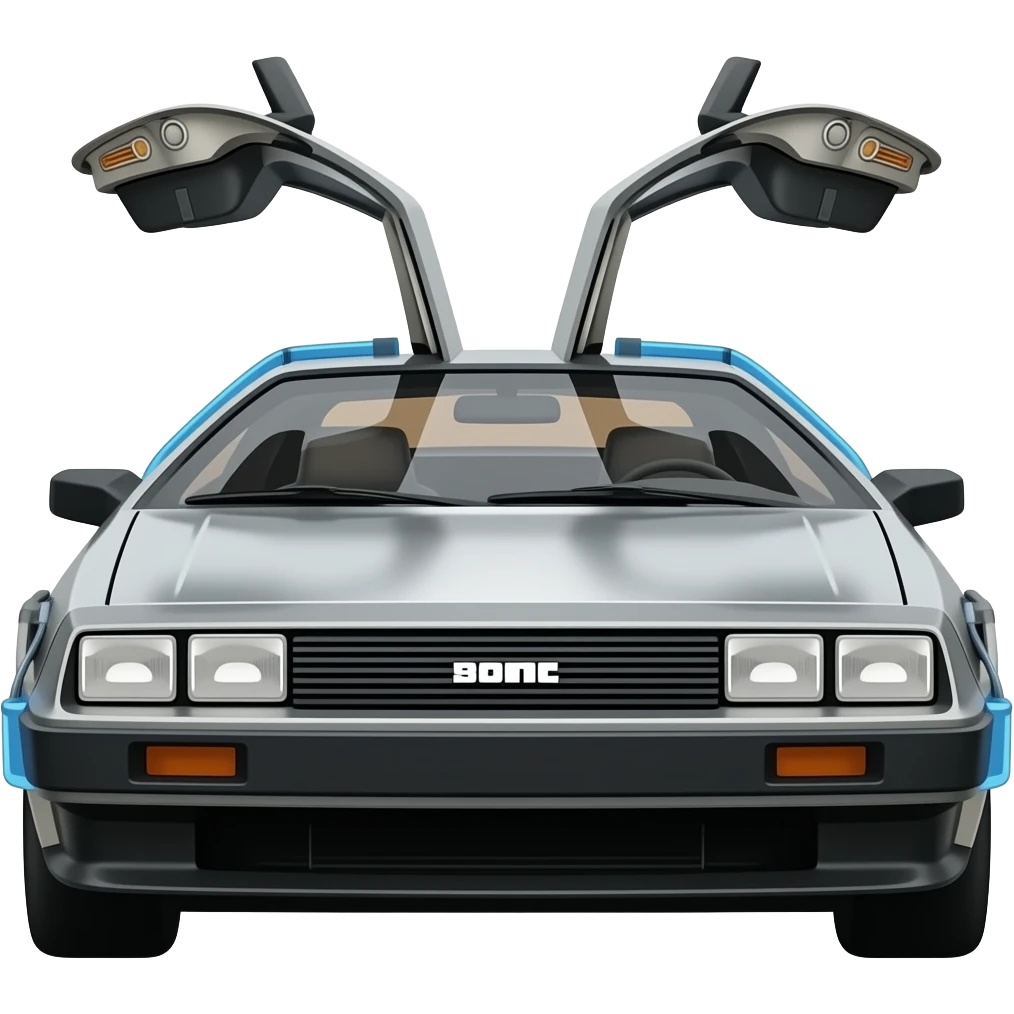 Back to the future emoji