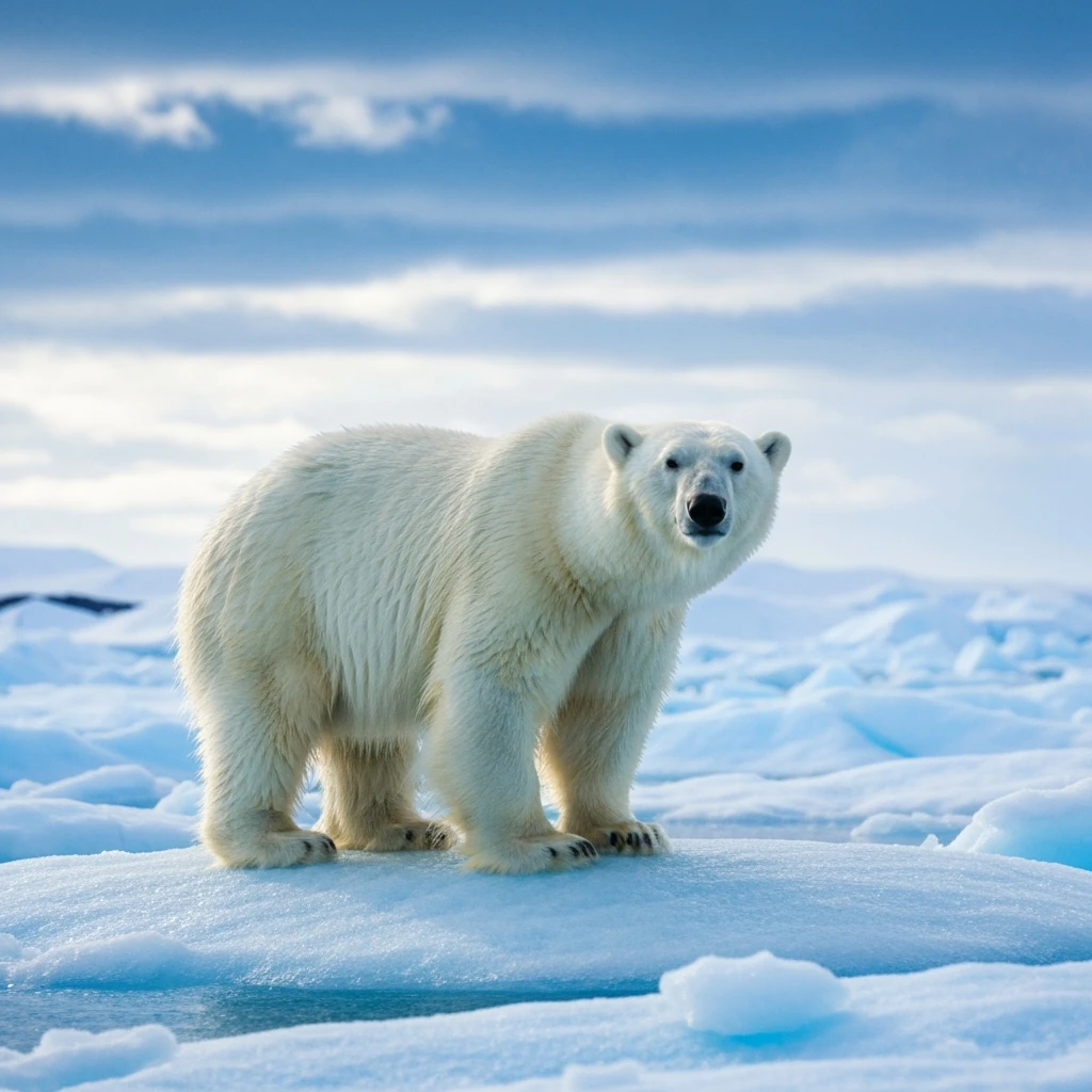 Polar bear emoji