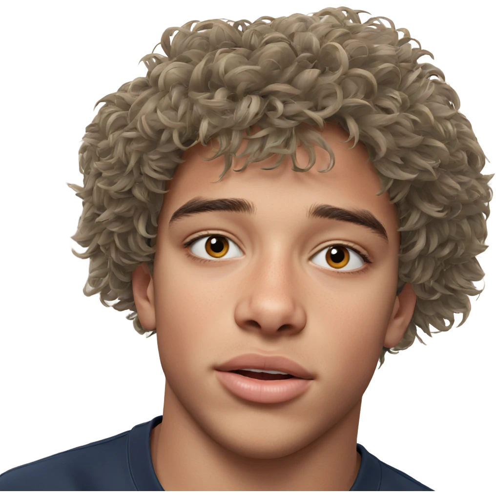 realistic portrait of boys emoji
