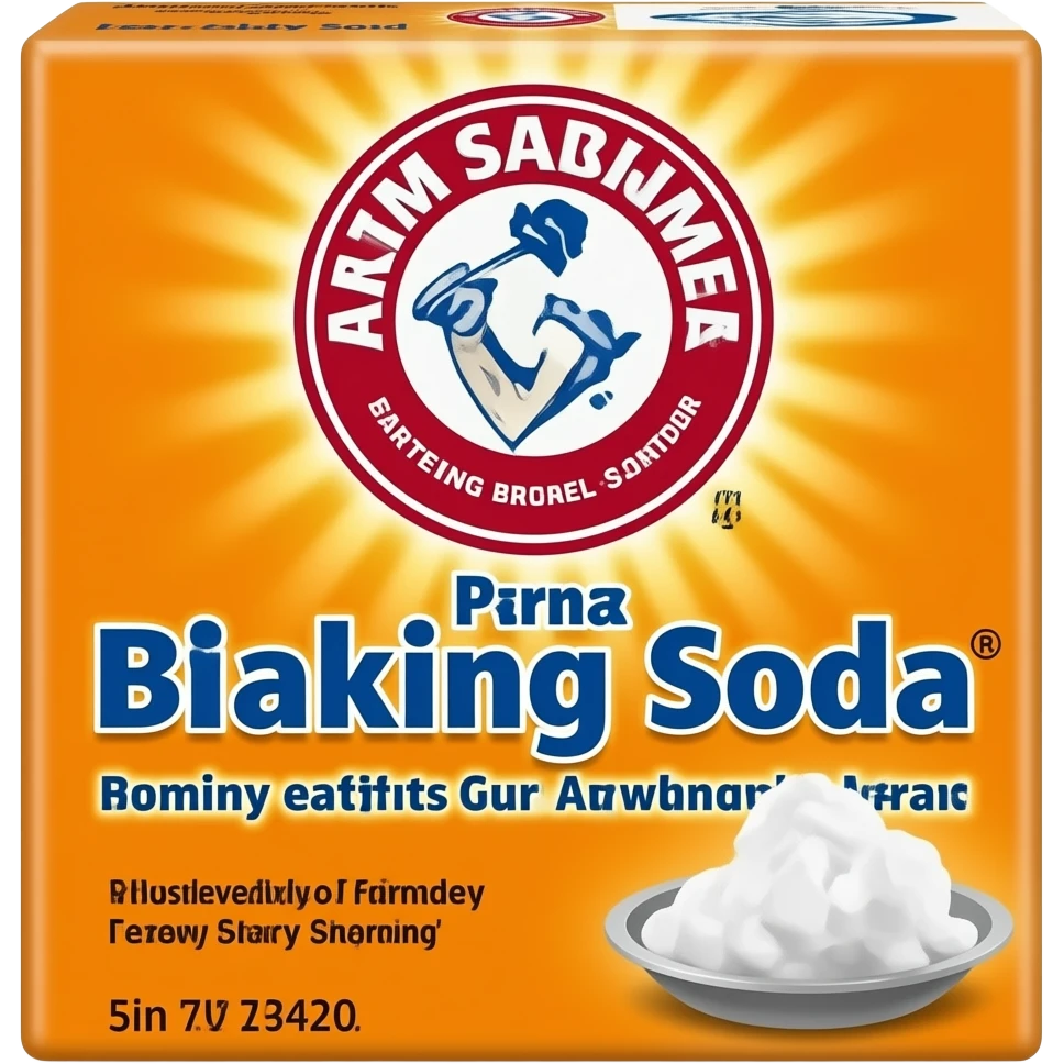 Box of arm and hammer baking soda emoji